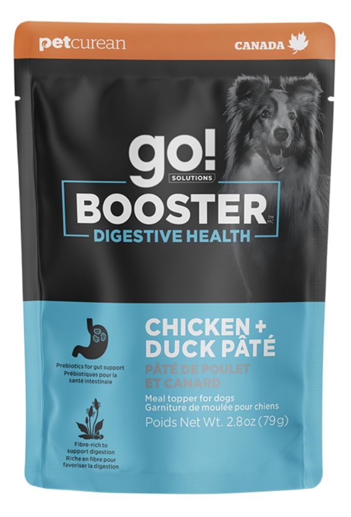 Petcurean Go! Booster Digestive Chicken + Duck Pate 2.8oz