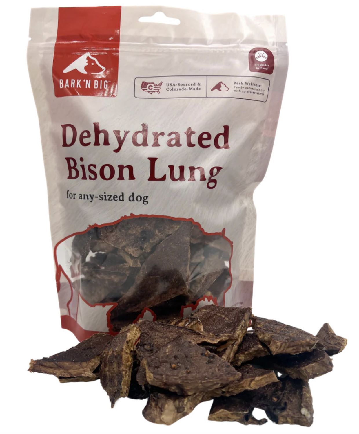 BarkNBig USA Bison Lung 5oz
