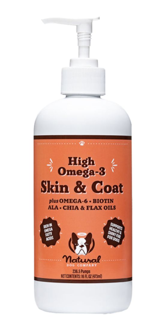 Natural Dog Company Skin &amp; Coat Oil for Dogs 16oz