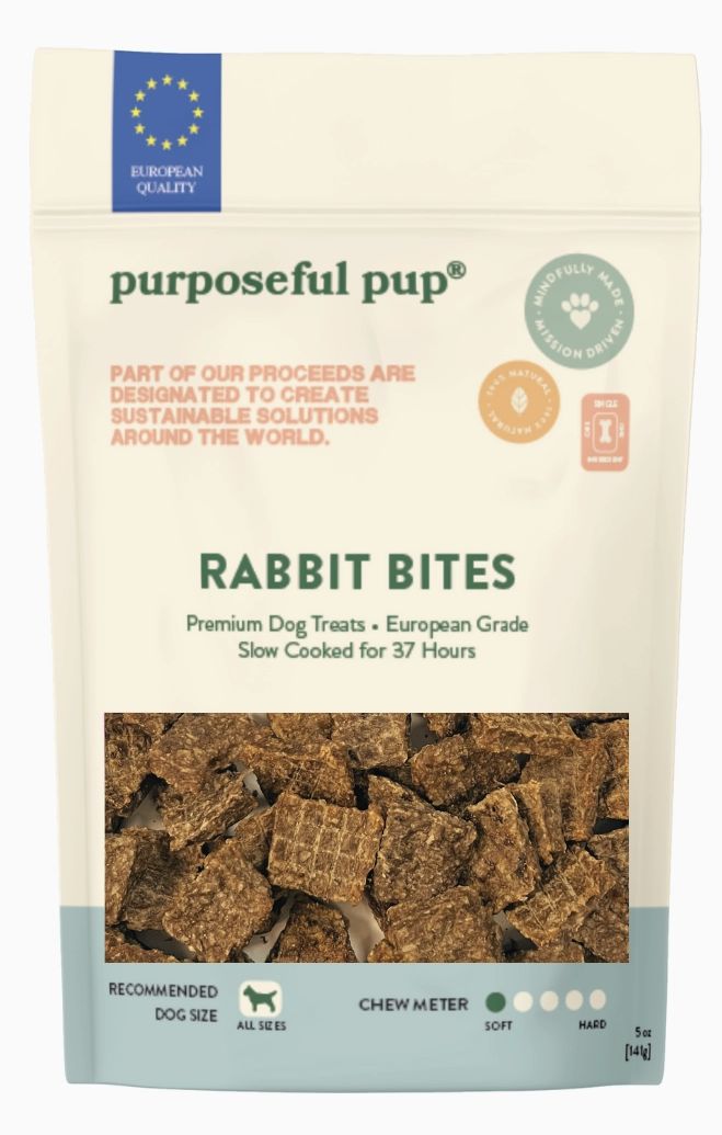 Purposeful Pup Rabbit Bites 5oz
