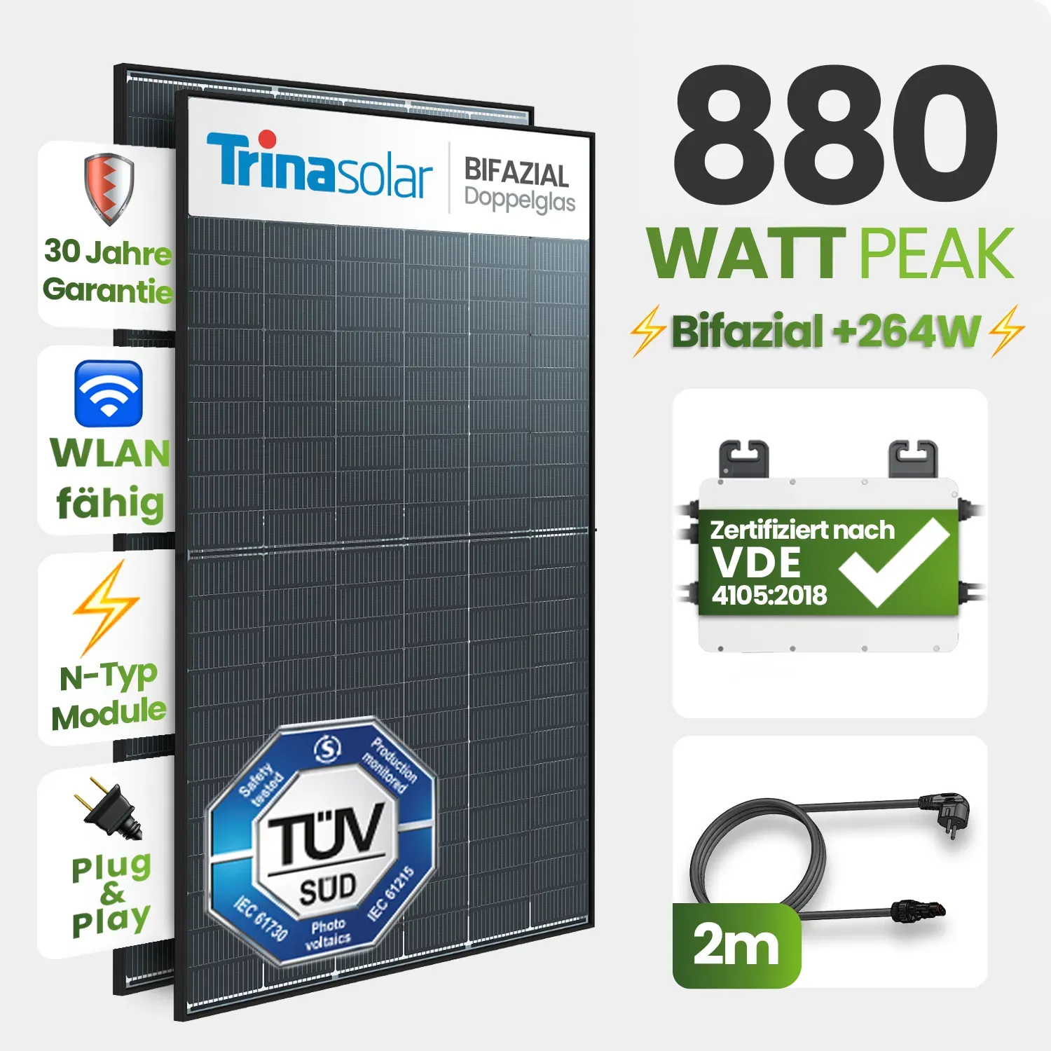 Balkonkraftwerk Basic  800W