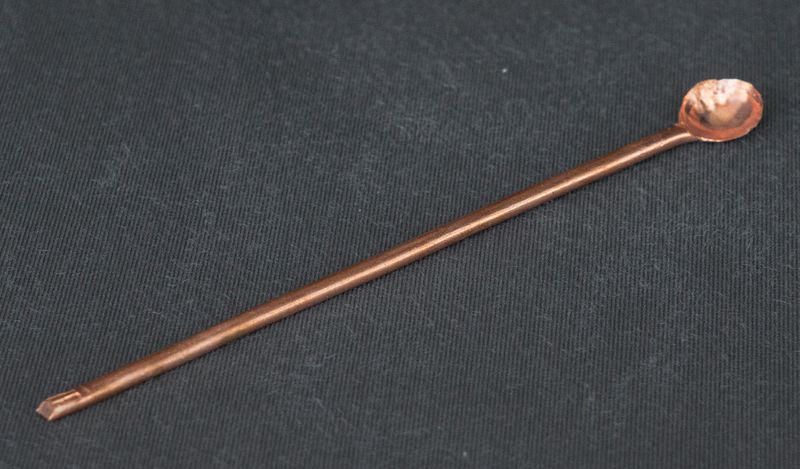 Ritual incense spoon (copper)