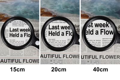 Diamond Ultra HD Magnifier 18 LED Medium 3x Strength