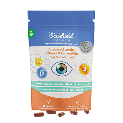 Advanced Lutein, Bilberry and Zeaxanthin Eye Supplement