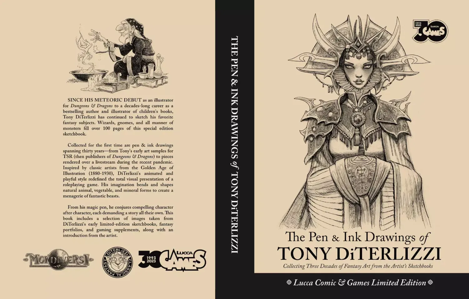 The Pen &amp; Ink Drawings of Tony Di Terlizzi Lucca C&amp;G Limited Edition
