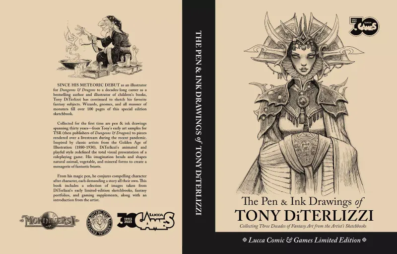 The Pen &amp; Ink Drawings of Tony Di Terlizzi Lucca C&amp;G Limited Edition
