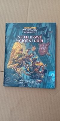 Warhammer Fantasy Roleplay Notti Brave &amp; Giorni Duri Autografato Graeme Davis