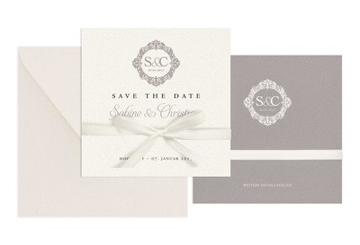 Save-the-Date-Karte "The Classic"