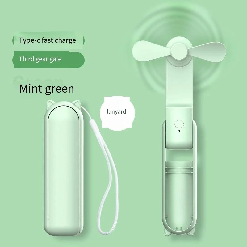 Portable Fan ($18.99) | Mini Handheld Cooler | Rechargeable | Plus Power Bank