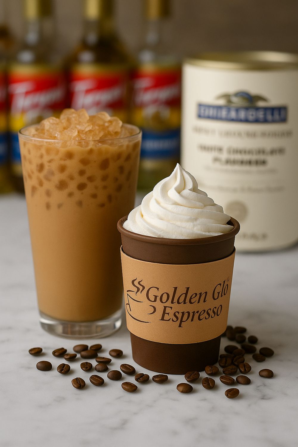 White Mocha with Flavor