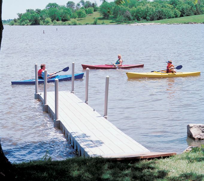 15&#39; Connect-A-Dock 1000 Series Floating Dock Configuration