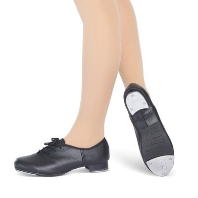 Black Split Sole Tap Shoes