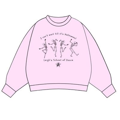 Adult Halloween Skeleton Crewneck
