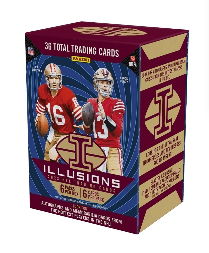 2023 Panini Donruss Illusions NFL Blaster