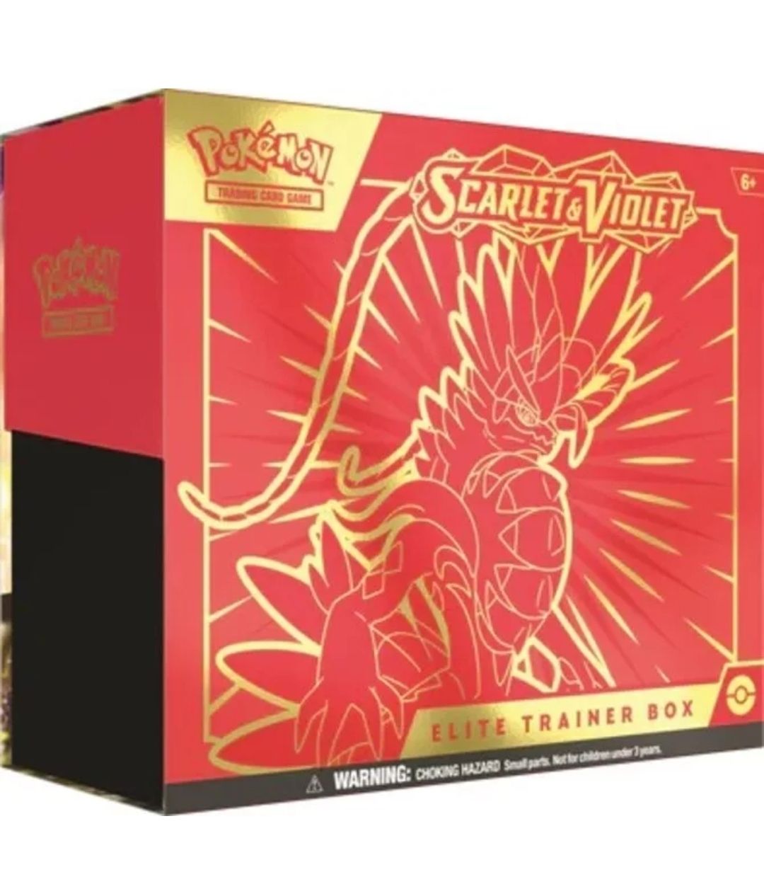 Pokemon Scarlet &amp; Violet Koraidon Elite Trainer Box