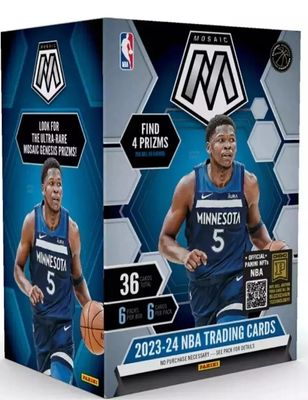 2023-24 Panini Mosaic NBA Blaster Retail