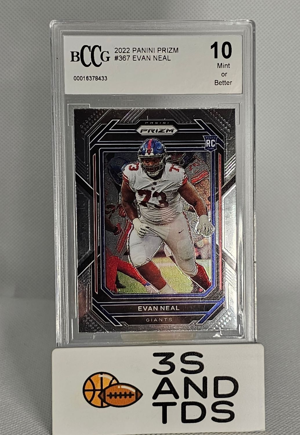 2022 Panini Prizm Evan Neal RC 