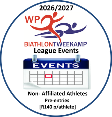 NON-AFFILIATED ATHLETES - Event Pre-entries: League 3 [Sunday 25 October, 2026; Curro Schools Durbanville - R140 p/athlete - ONLY 1 non-affiliated entry per season allowed NON-AFFILIATED ATHLETES - Event Pre-entries: League 3 [Sunday 25 October, 2026; Curro Schools Durbanville - R140 p/athlete - ONLY 1 non-affiliated entry per season allowed