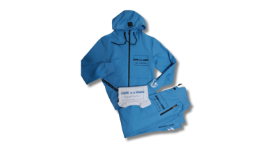 Baby Blue 
&quot;CREME DE LA CREME RISING STARS&quot; 
comfort jogger suit
