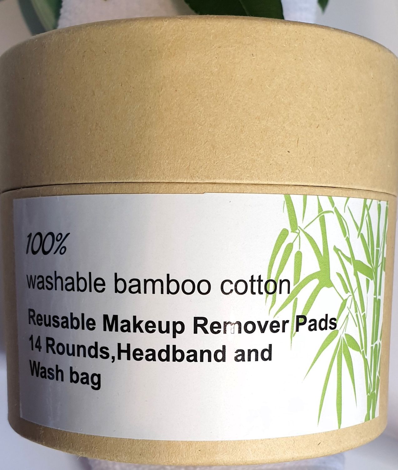Reusable Bamboo Makeup Cleansing Wipes