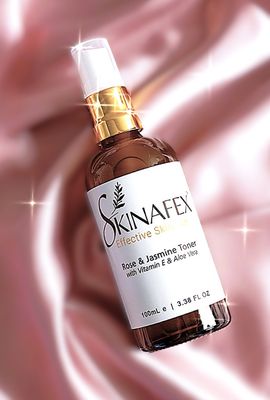 Rose &amp; Jasmine Hydrating Toner with Vitamin E &amp; Aloe Vera