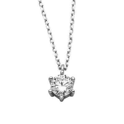 AURANTO Silberhalskette Lucy M