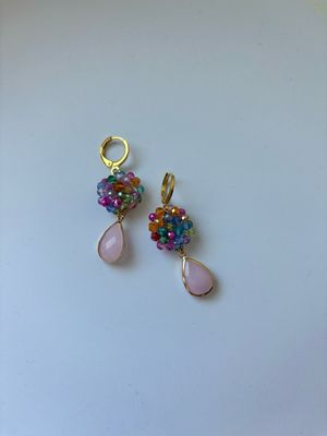 Ohrring Balloon (bunt)