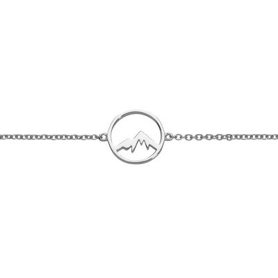 AURANTO Armband BERG Silber