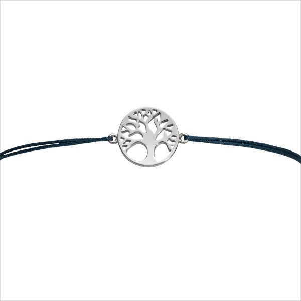 AURANTO Armband LEBENSBAUM schwarz