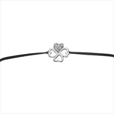 AURANTO Armband CLOVER blau