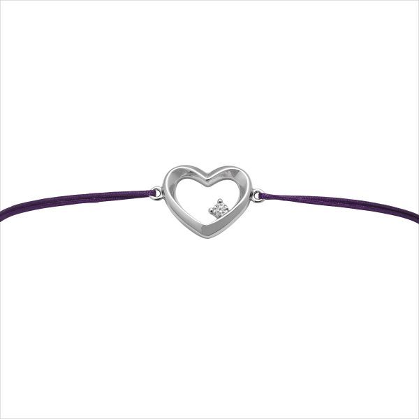 AURANTO Armband HEART Zirk. rosa