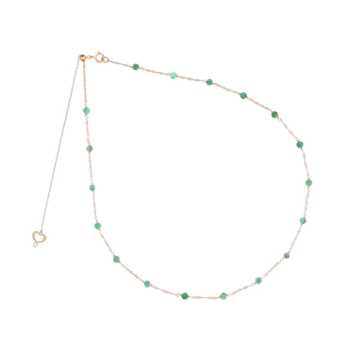 MAMAN ET SOPHIE Halskette 18KT EMERALDS