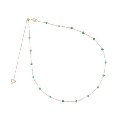 MAMAN ET SOPHIE Halskette 18KT EMERALDS