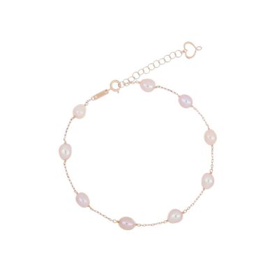 MAMAN ET SOPHIE Armband PINK PEARLS 18KT BRACELET