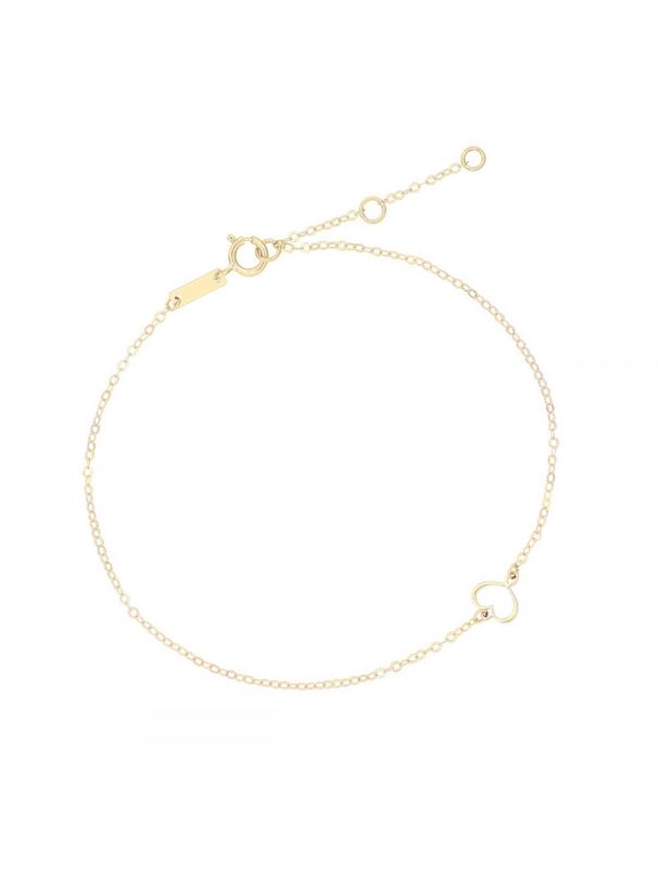 MAMAN ET SOPHIE Armband PETIT MAMAN HEART OVAL CHAIN