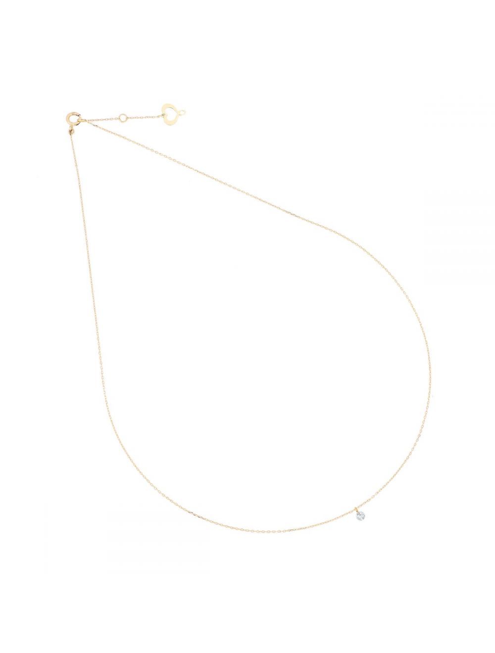 MAMAN ET SOPHIE Halskette NUDE DIAMOND 0,05 KT