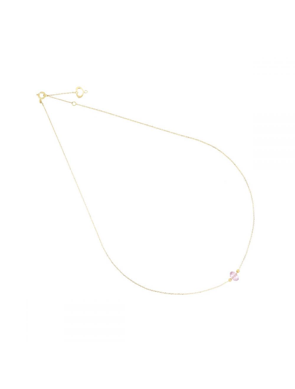 MAMAN ET SOPHIE Halskette PINK TOPAZ