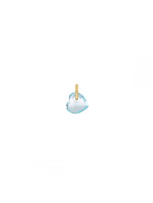 MAMAN ET SOPHIE Anhänger 18KT BEAT SKY BLUE TOPAZ HEART