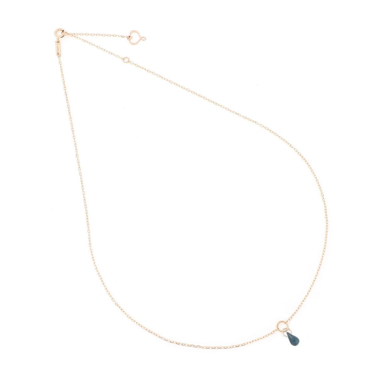 MAMAN ET SOPHIE Halskette BLUE TOPAZ DROP