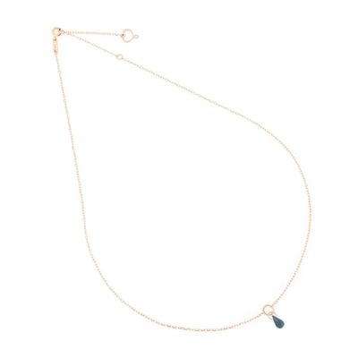 MAMAN ET SOPHIE Halskette BLUE TOPAZ DROP