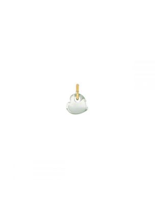 MAMAN ET SOPHIE Anhänger 18KT PRASIOLITE BEAT HEART