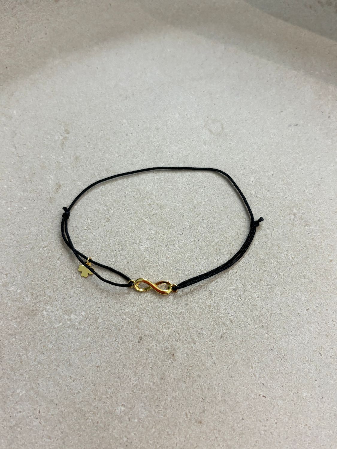 LUCKY CHAIN Stoffarmband Unendlichkeitszeichen