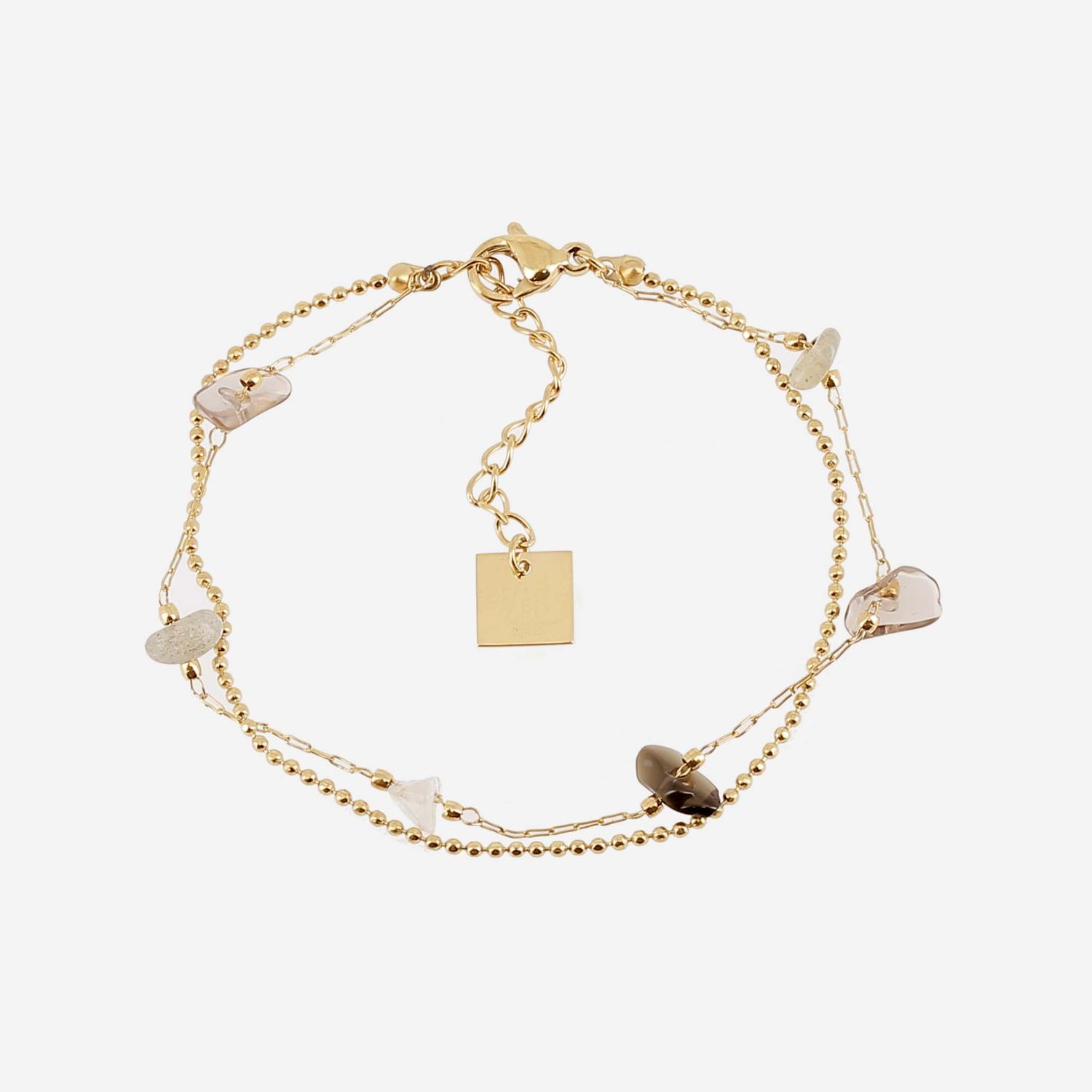 ZAG Bijoux Armband Stone (schwarz)