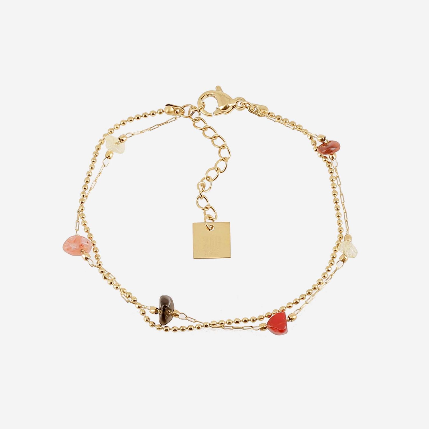 ZAG Bijoux Armband Stone (rot)