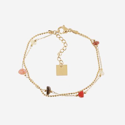 ZAG Bijoux Armband Stone (rot)