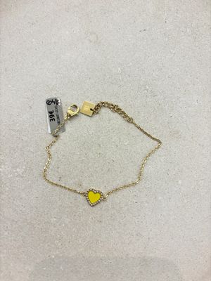 ZAG Bijoux Armband Heart (gelb)
