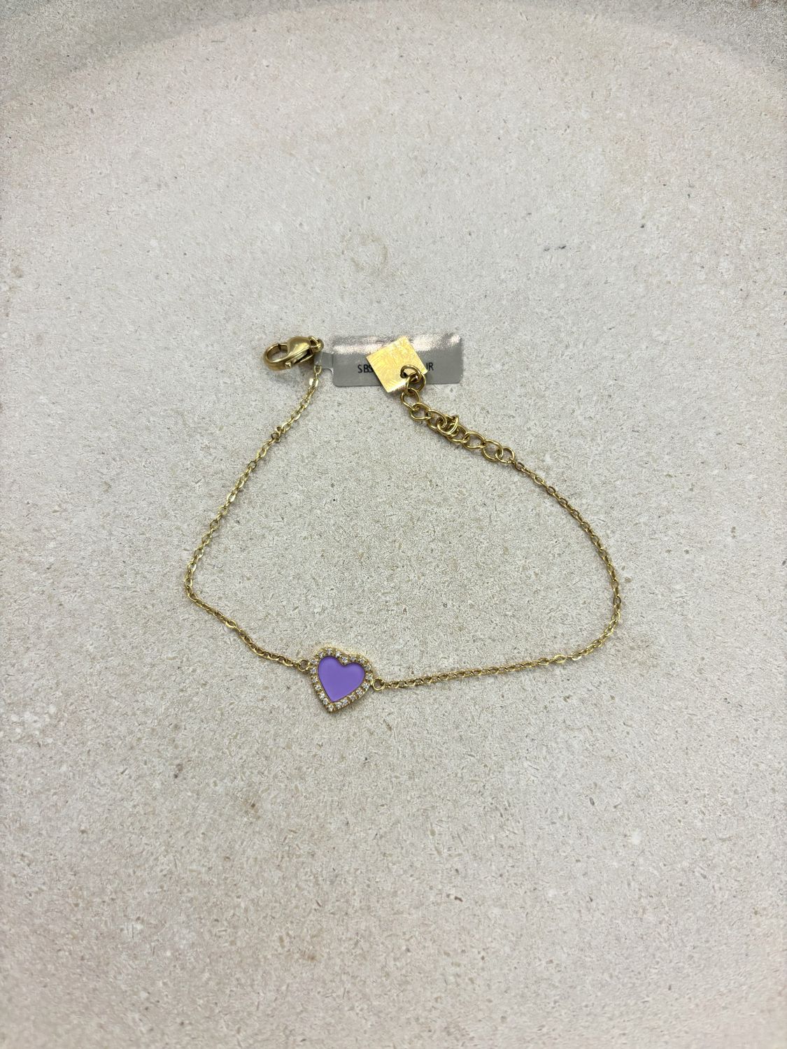 ZAG Bijoux Armband Heart (lila)