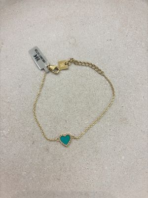 ZAG Bijoux Armband Heart (türkis)