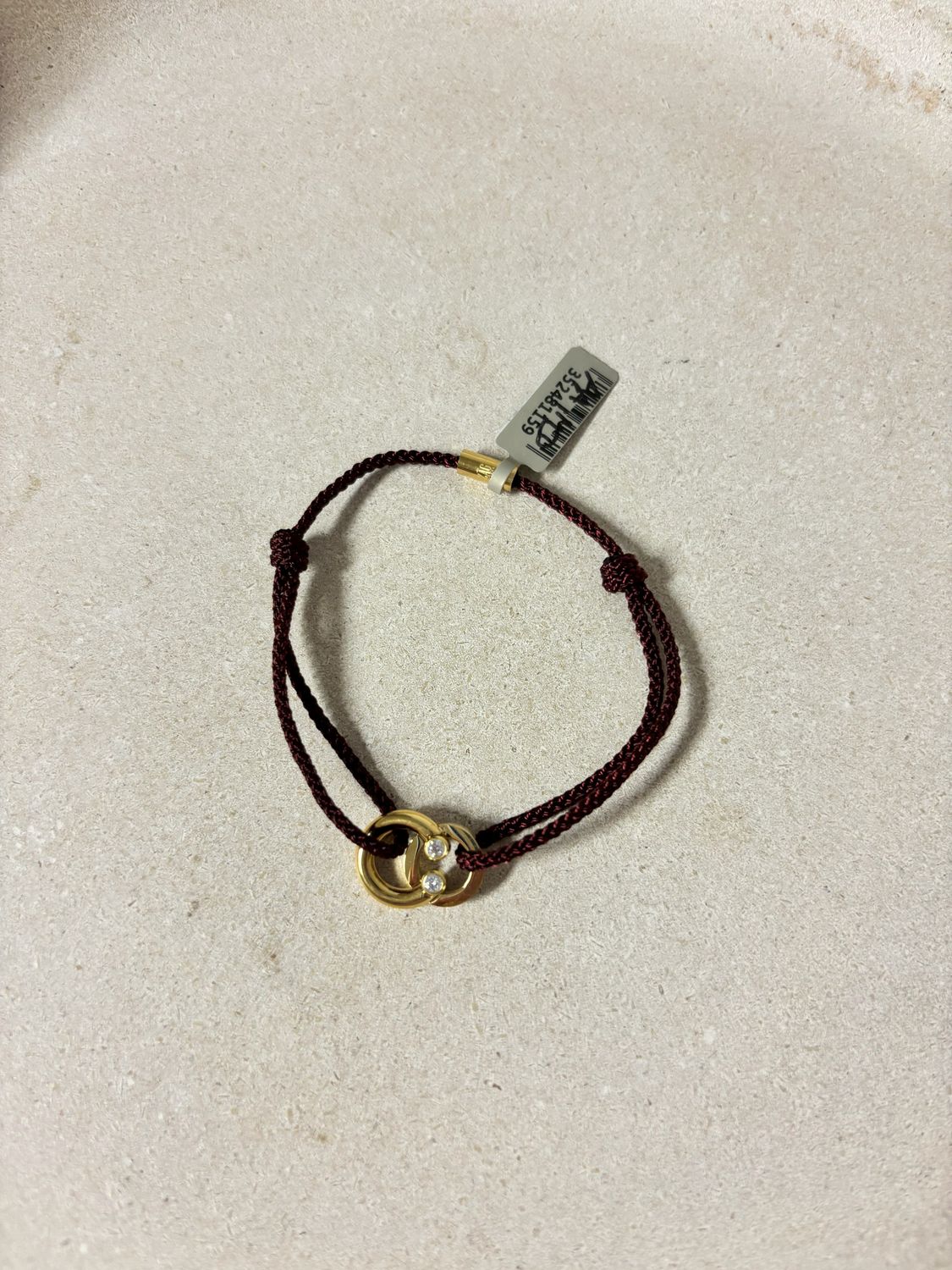 ZAG Bijoux Armband Circle (dunkelrot)