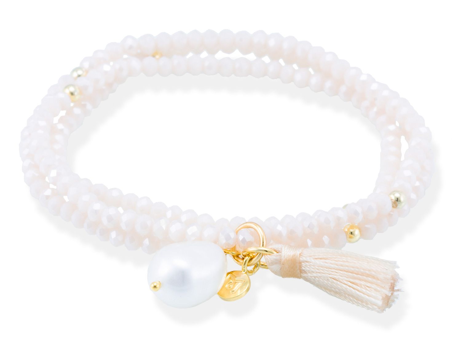 Marina Garcia Armband ZEN NUDE mit Perle
